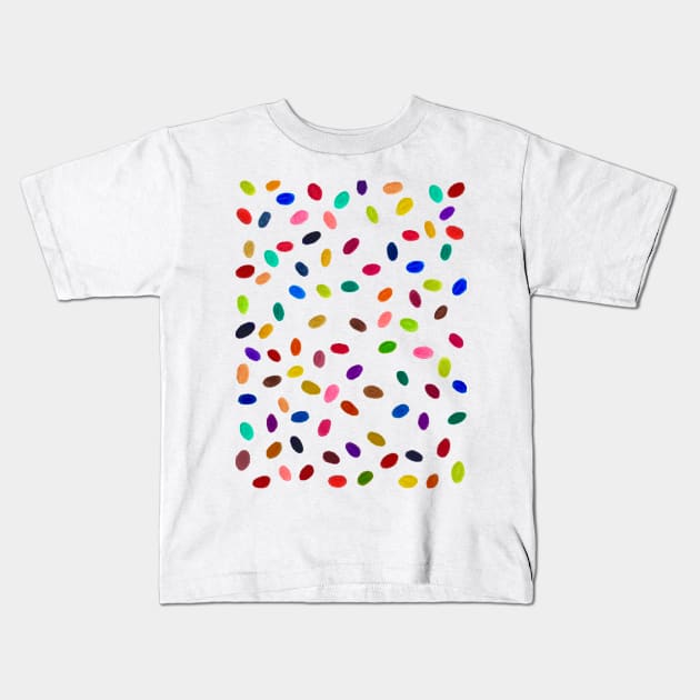 Jelly Beans Kids T-Shirt by Amanda1775